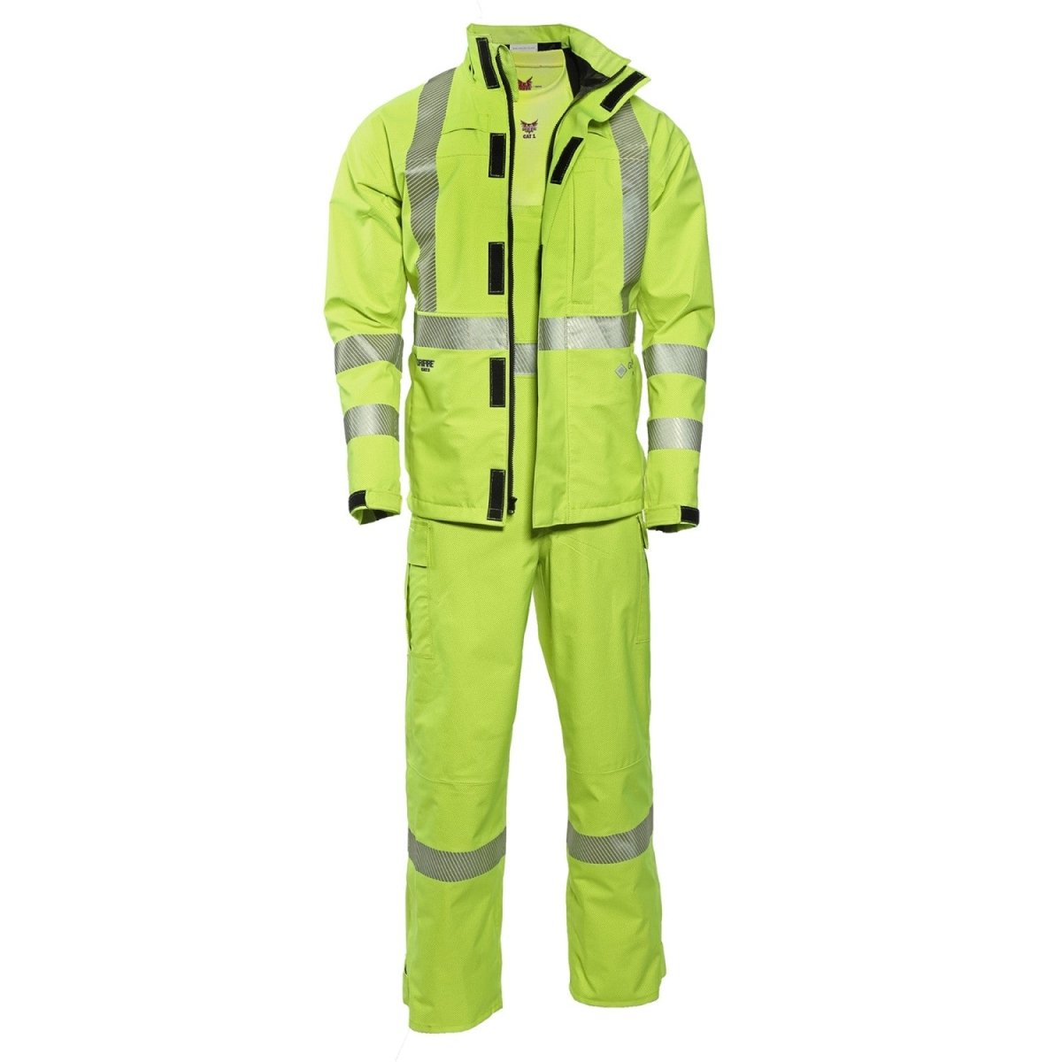 Drifire Hydroflash Hi Vis FR/AR Rain Suit