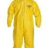 DuPont Tychem 2000 Coveralls in 2 Styles (PK 12) - Yellow