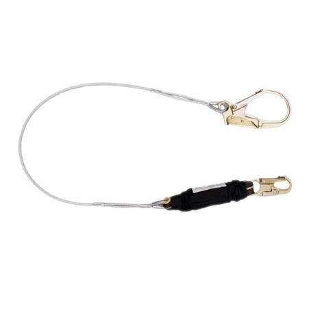 EA Cable Lanyard - 6 ft. Single or Twin Leg GAC, Zorber, Snap/Rebar Hooks