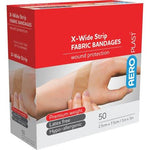 Fabric Strip Bandages - 1 Inch x 3 Inch - First Aid Kit Refills (PK 600 Bandages)