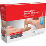 Fabric Strip Bandages - 3/4 Inch x 3 Inch - First Aid Kit Refills (PK 1,200 Bandages)