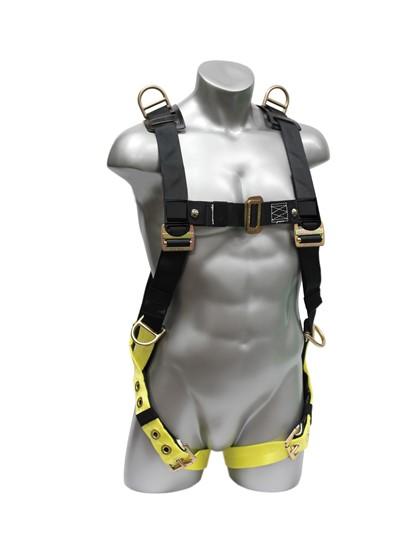 Fall Safety Retrieval Harness - 5 Steel D-Rings - Elk River Series Fall Arrest