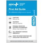 First Aid Guide - First Aid Kit Refills (PK 10 Guides)