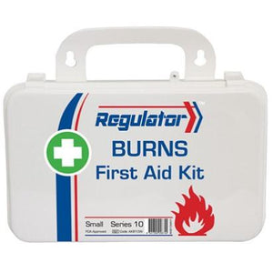 First Aid Kit for Burns (PK 4 Kits) - 10 People, 26 PCS, Weatherproof Case