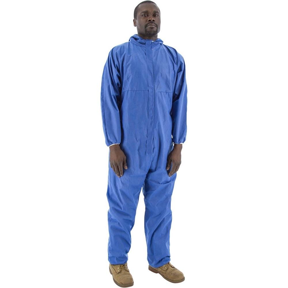 Flame Resistant (FR) SMS Anti-Static Coveralls in 3 Styles (PK 25) - M