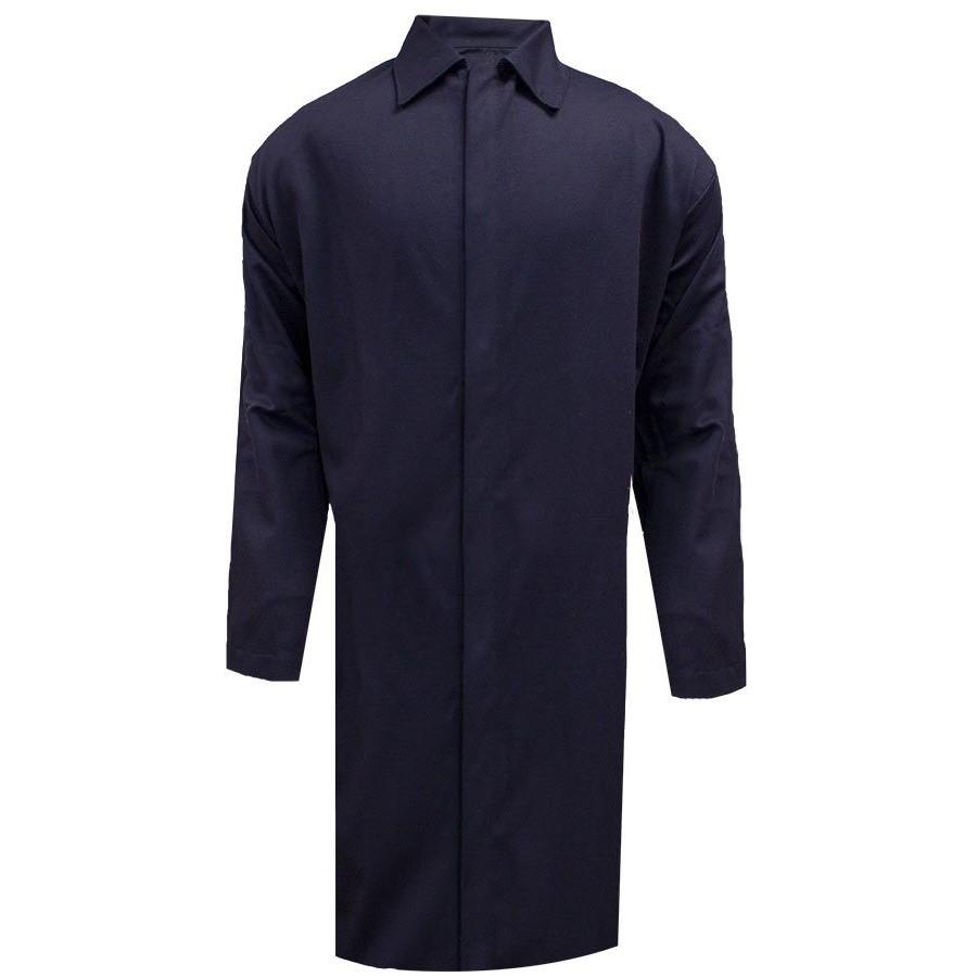 Lab Coat for Food Processing - Fire (FR) and Arc Flash Resistant, 42 Inches Long, Ultra Soft - National Safety Apparel