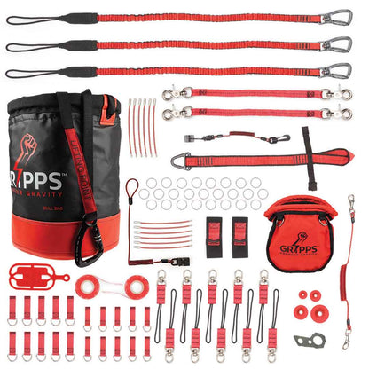 Gripps Tools Tether Kit with Bull Bag & Bolt Pouch