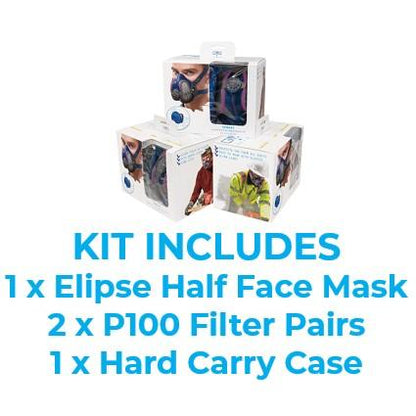 GVS Elipse Half Face Mask Respirator Starter Kit