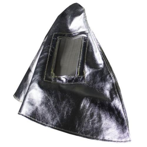 H5 Aluminized Flip Front Hood Metalized Gold Polycarbonate Faceshield