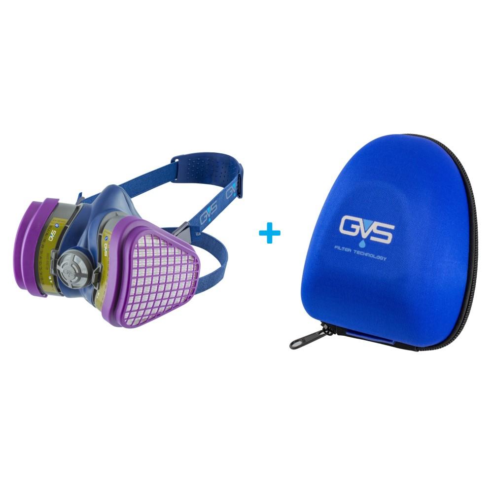 Half Face Mask Respirator with Filters Elipse, GVS