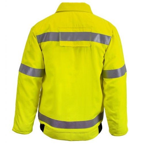 Hi Vis FR CAT Bomber Jacket with Lanyard Access - Main Image