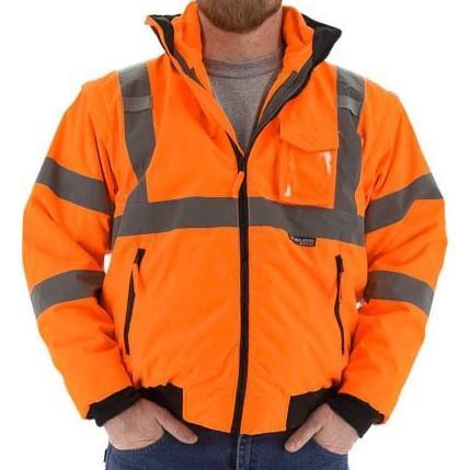 Orange hi vis waterproof jacket hotsell