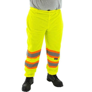 High Visibility Mesh Pants (PK 5 Pairs) with DOT Reflective Striping - Majestic