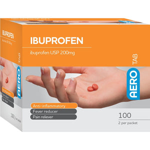 Ibuprofen Tablets- First Aid Kit Refills (PK 2,400 Tablets)