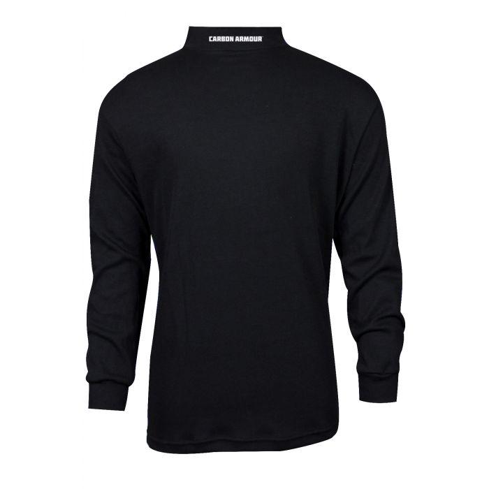 Long Sleeve Mock Turtleneck - Fire and Arc Flash Resistant, Rib Knit Cuffs, Lightweight, Moisture-Wicking Base Layer Shirt - National Safety Apparel