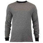 Long Sleeve T-Shirt - Flash Fire (FR) and Arc Flash Resistant, Rib Knit Cuffs, Lightweight, Performance Fabric