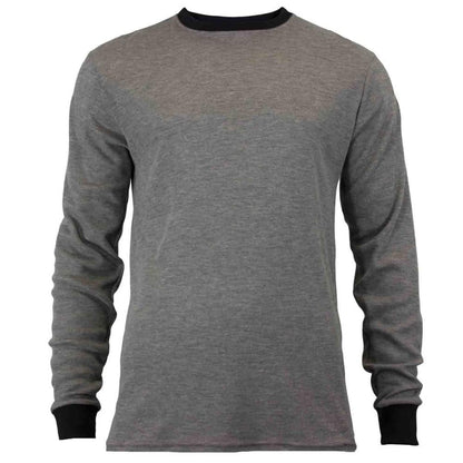 Long Sleeve T-Shirt - Flash Fire (FR) and Arc Flash Resistant, Rib Knit Cuffs, Lightweight, Performance Fabric