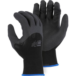 Nylon Glove with PVC 3/4 Dip, Hydrorepellent Coat (PK 12 Pairs) - Majestic