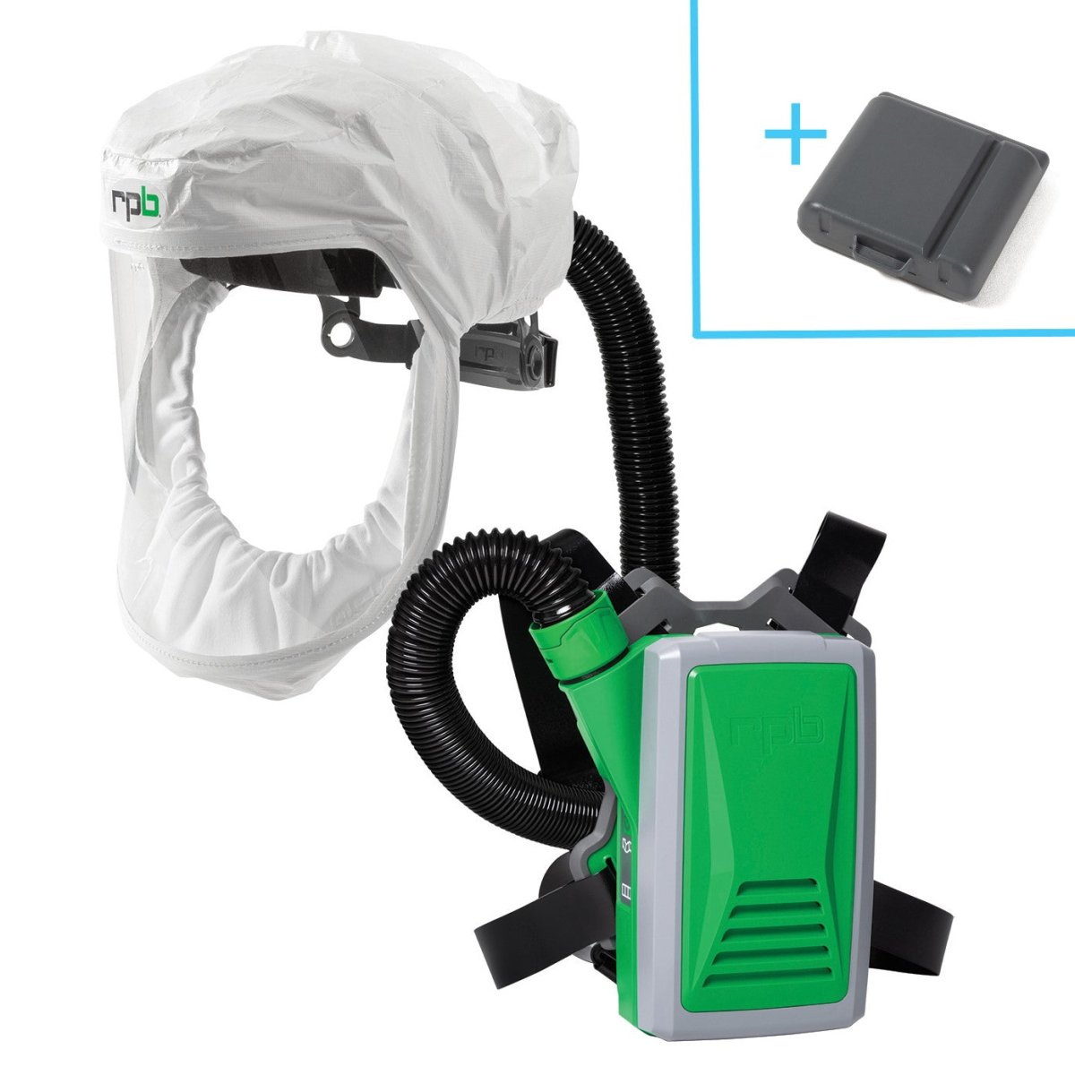 Positive Pressure Respirator Kit for Remediation Fogging