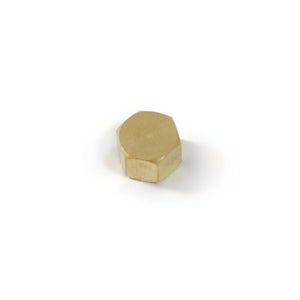 RPB 3/8 in. Brass Cap - Radex Air Line Filter Parts