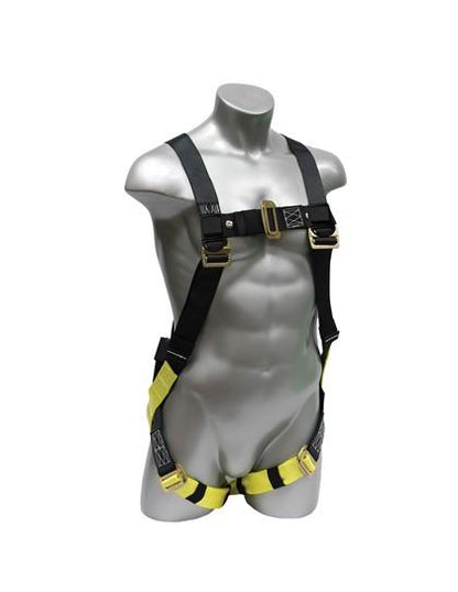 Safety Harness - 1 Steel D-Ring, Mating or Tongue Buckles - Elk River Series Fall Arrest