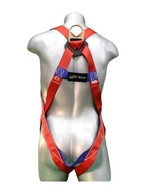 Safety Harness - 3 Steel D-Rings (Back & Shoulders), Mating Buckles - Freedom Series Fall Arrest