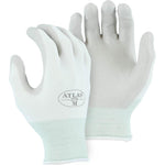 Showa Atlas Gray Nitrile Palm Dip on Black or White Nylon Glove (PK 12 Pairs)