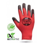 Traffi LXT Polyurethane Palm Dip Nylon Glove (PK 10 Pairs)