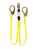 Web Lanyard - Twin Leg, Energy Absorbing (EA) Zorber, Hook at Each End - CenturionZ - Fall Protection