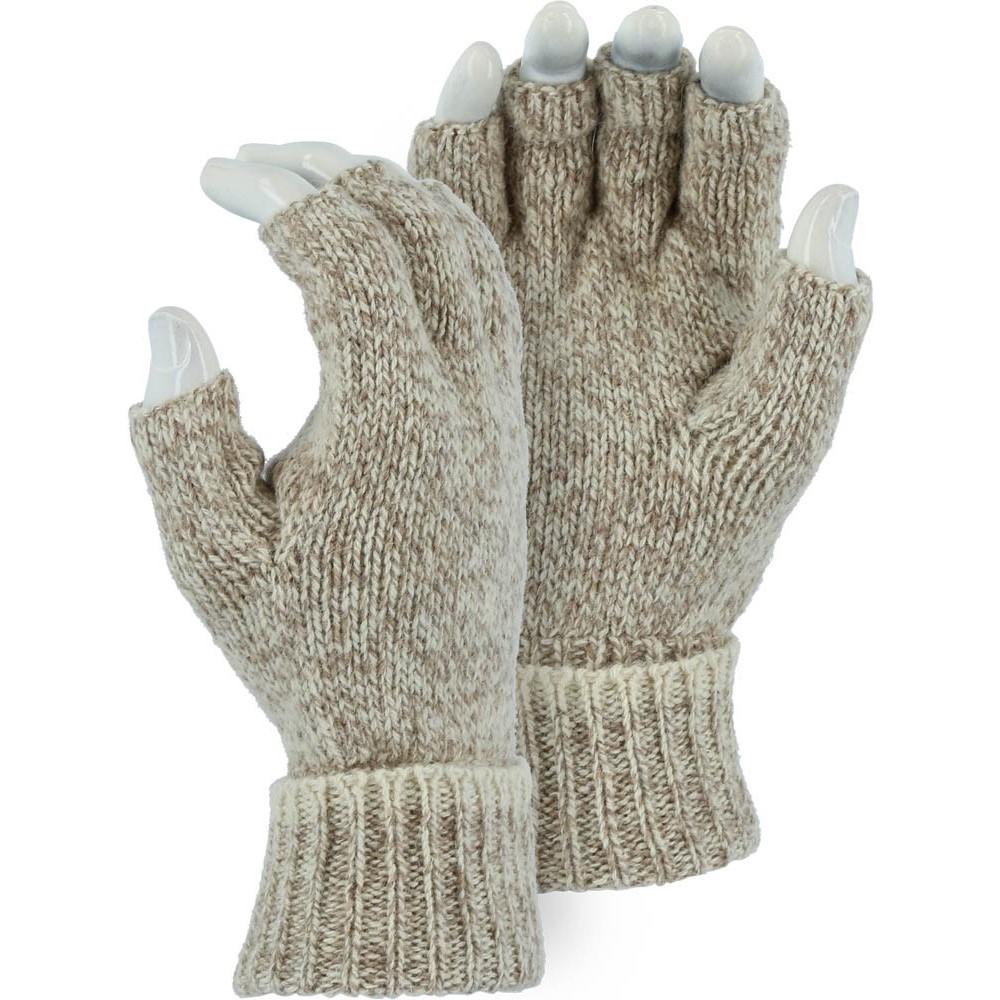 Wool Glove - Two-Ply, Heavyweight, Fingerless (12 Pairs)